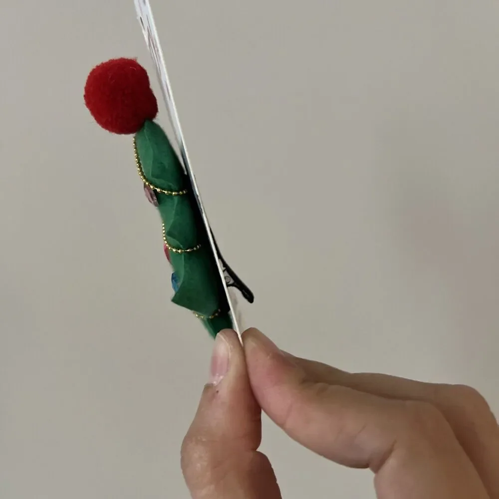 Scunci‎ By Conair Girl’s Hair Clip Decorated Christmas Tree NEW
